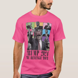Donald Trump en de wraaktocht grappige parodiekeuz T-shirt