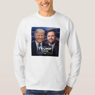 Donald Trump en JD Vance T-shirt