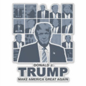 DONALD TRUMP ERA STICKER (Voorkant)