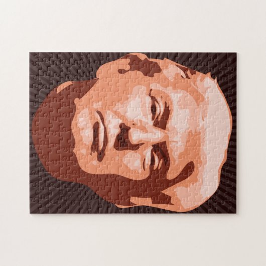 DONALD TRUMP FACE JIGSAW PUZZLE (Horizontal)