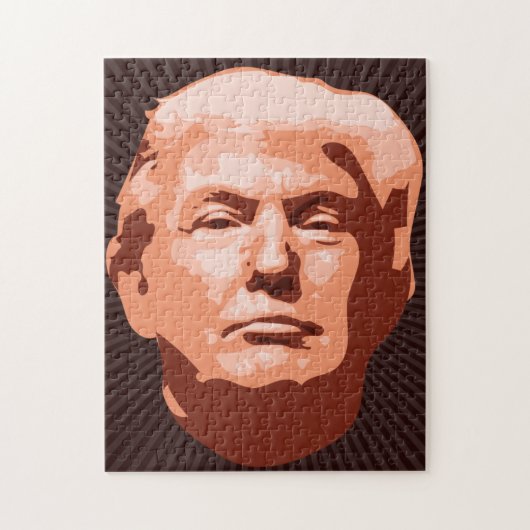 DONALD TRUMP FACE JIGSAW PUZZLE (Vertical)
