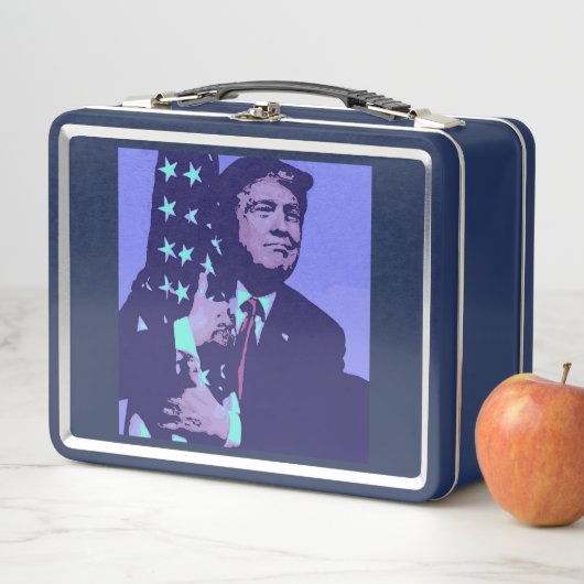 Donald Trump Flag Hugger (In situ)