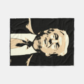 DONALD TRUMP Fleece Blankets Deken (Voorkant (Horizontaal))
