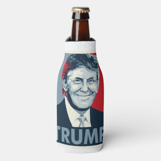 Donald Trump Flesjeskoeler (Fles Voorkant)