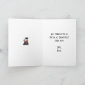 Donald Trump Folded Happy Birthday Kaart (Binnen)