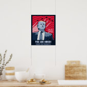 Donald Trump for president 2016 poster (Cuisine)