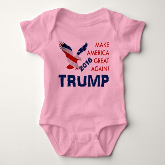 Donald Trump for President Romper (Voorkant)
