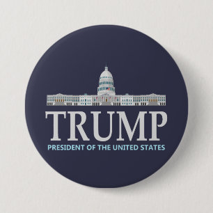 Donald Trump for President Ronde Button 7,6 Cm