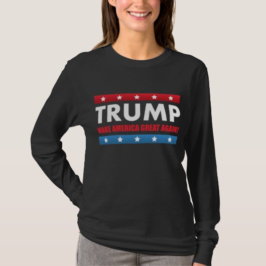 Donald Trump for President T-shirt (Voorkant)