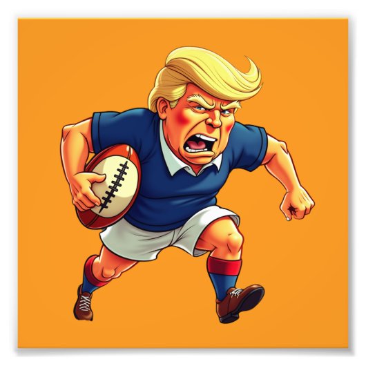 Donald Trump Foto Afdruk (Voorkant)