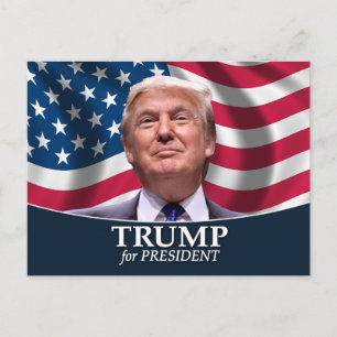 Donald Trump Foto - President 2016 Briefkaart