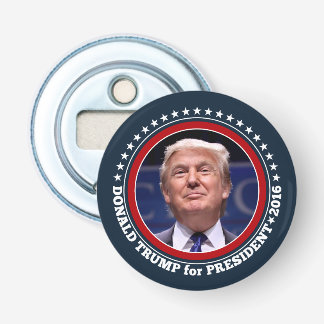Donald Trump Foto - President 2016 Button Flesopener