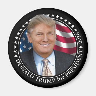 Donald Trump Foto - President 2016 Magneet