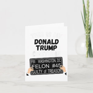 Donald Trump gevangenis veroordeelde outfit, anti  Kaart