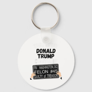 Donald Trump gevangenis veroordeelde outfit, anti Sleutelhanger