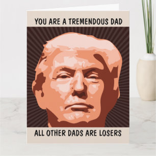 DONALD TRUMP GIANT HELLO CARD POUR LES CARTES POUR