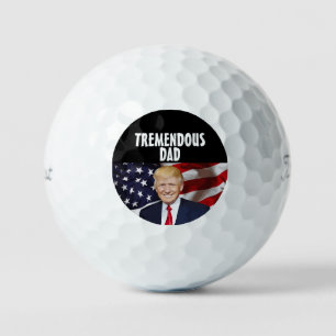 DONALD TRUMP GOLF BALLS VOOR DAD GOLFBALLEN