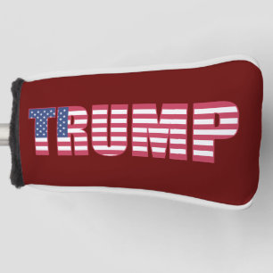 DONALD TRUMP GOLF HEAD HOESJE GOLFHEADCOVER