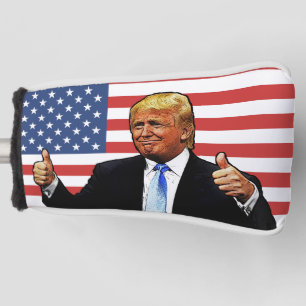 DONALD TRUMP GOLF HEAD HOESJE GOLFHEADCOVER