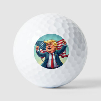 Donald Trump  Golfballen