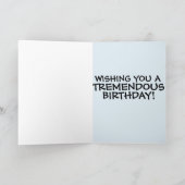 DONALD TRUMP GRANDES CARTES D'ANNIVERSAIRE (Intérieur)