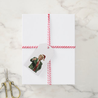 Donald Trump Grappig Kerstcadeau Label Cadeaulabel
