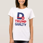 Donald Trump Guilty T-shirt (Voorkant)