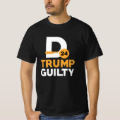 Donald Trump Guilty T-shirt (Voorkant)