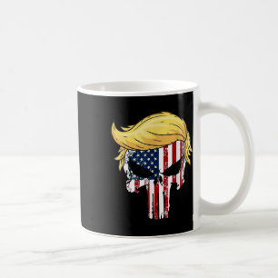 Donald Trump Haar President Schedel Neem Amerika T Koffiemok
