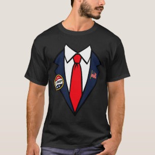 Donald Trump Halloween Kostuum Easy Last Minute Co T-shirt