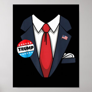 Donald Trump Halloween kostuum pak voor peuter Ki Poster