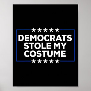 Donald Trump Halloween kostuum Poster