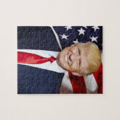 DONALD TRUMP HANDSOME PORTRAIT puzzle puzzle (Horizontal)