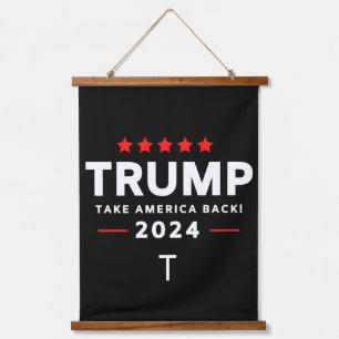 Donald Trump Hangend Wandkleed