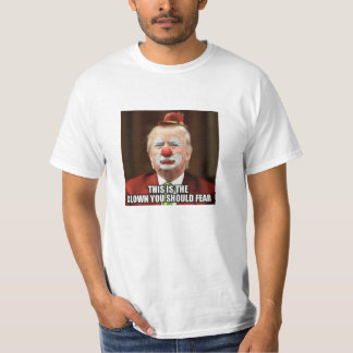 DONALD TRUMP HEEFT EEN ENGE CLOWN T-SHIRT