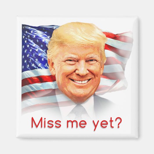 Donald Trump heeft me al mishandeld? Magneet (Voorkant)