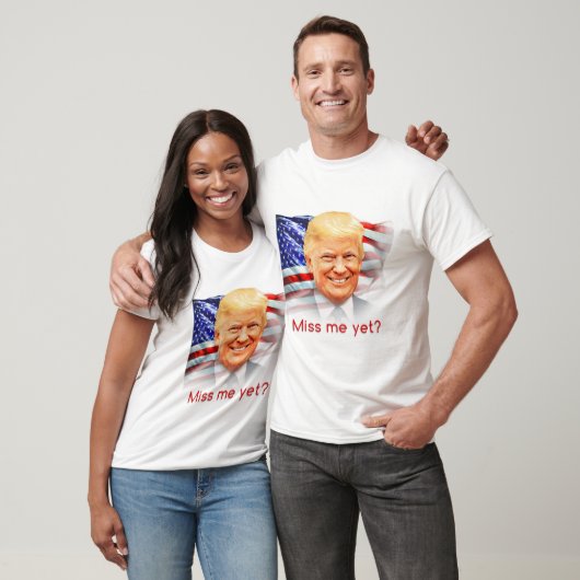 Donald Trump heeft me al mishandeld? T-shirt (Unisex)