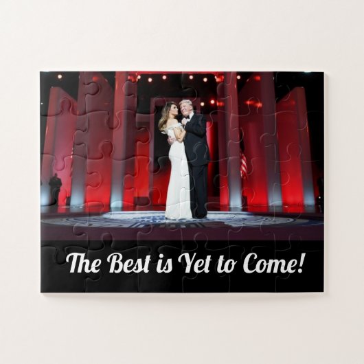 Donald Trump Het beste is nog te komen Legpuzzel (Horizontaal)