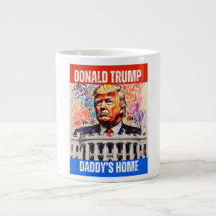DONALD TRUMP, HET HUIS VAN PAPA EXTRA GROTE BEKER