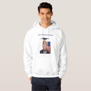 Donald Trump humor ufo drones Hoodie