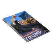 Donald Trump Iconic Premier photo Carnet Monogramm (Côté Droit)
