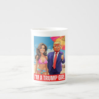 DONALD TRUMP: IK BEN EEN MEISJE VAN TRUMP PORSELEIN KOP