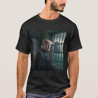 Donald Trump in de gevangenis van Alcatraz T-shirt