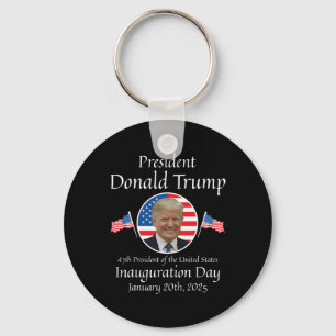 Donald Trump Inauguratie Dag 2025 47e Amerikaanse  Sleutelhanger