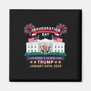 Donald Trump Inauguratiedag 2025 47ste President Magneet