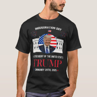 Donald Trump Inauguratiedag 2025 47ste President T-shirt