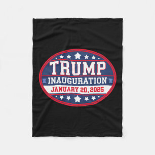 Donald Trump Inauguratiedag 2025 Fleece Deken