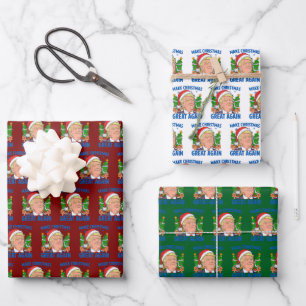 Donald Trump Inpakpapier Vel