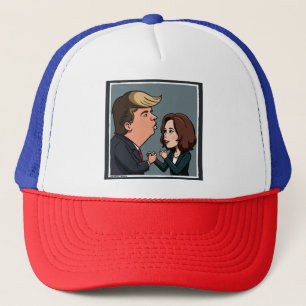 Donald Trump is Kamala Harris de beslissende keuze Trucker Pet