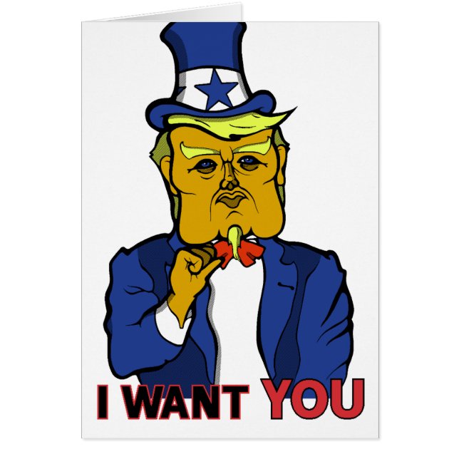 Donald Trump is oom Sam (Voorkant)